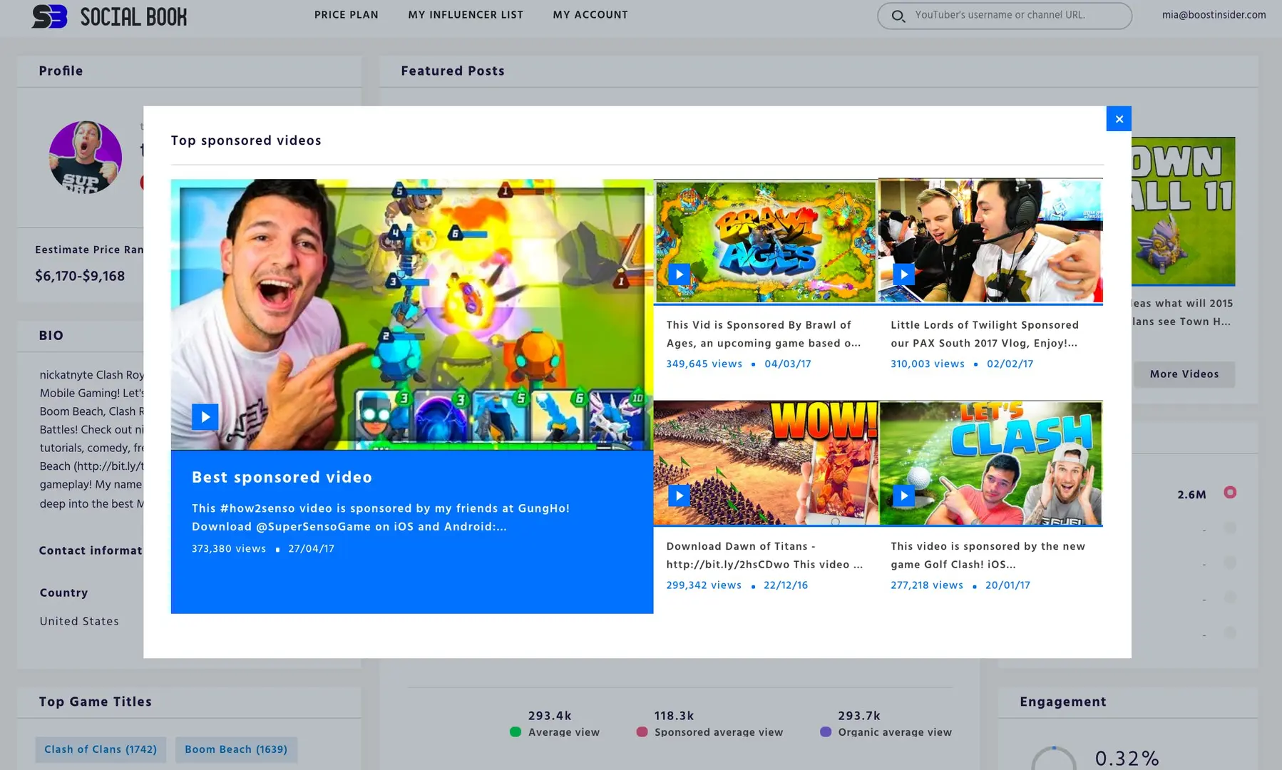 With $3.3M in funding, Boostinsider bets on Social Book for YouTube influencer insights