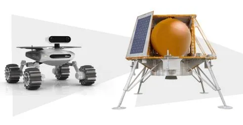 Team Indus Rover and Spacecraft
