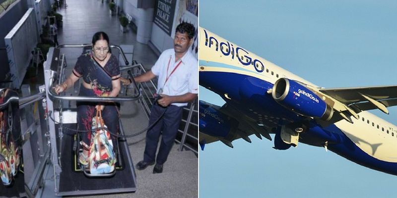 What makes Hyderabad's airport among the most disabled-friendly in India?