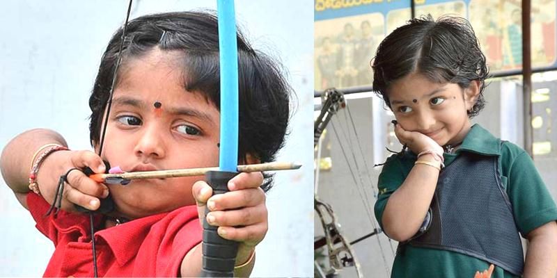 This 5-year-old archer is breaking international records, one shot at a time