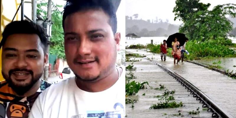 In the face of devastating floods, a duo from Assam is raising relief through crowdfunding