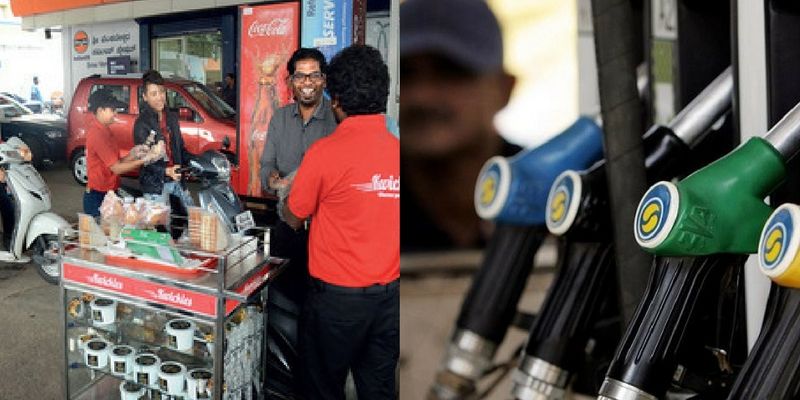 This Bengaluru petrol station offers its customers free food