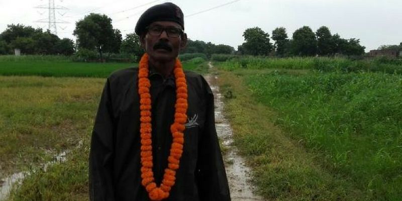 This retired jawan used his PF money to gift his village a road