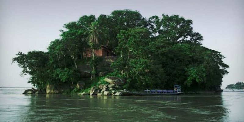 Umananda Island - World's smallest inhabited river island