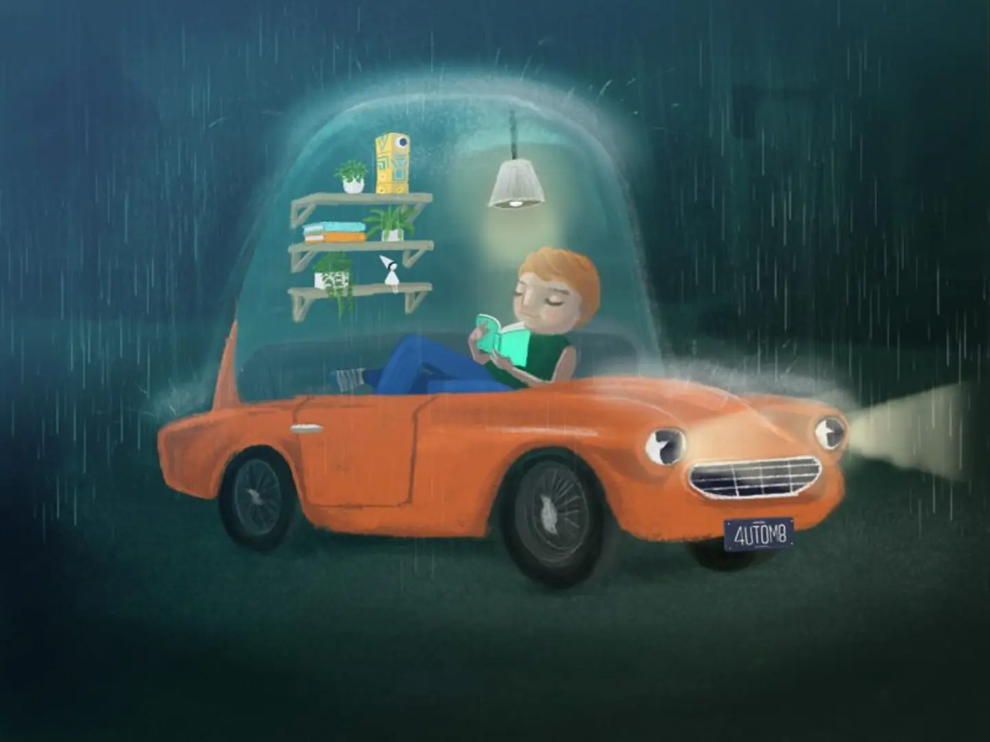 These autonomous car designs by artists bridge art and technology