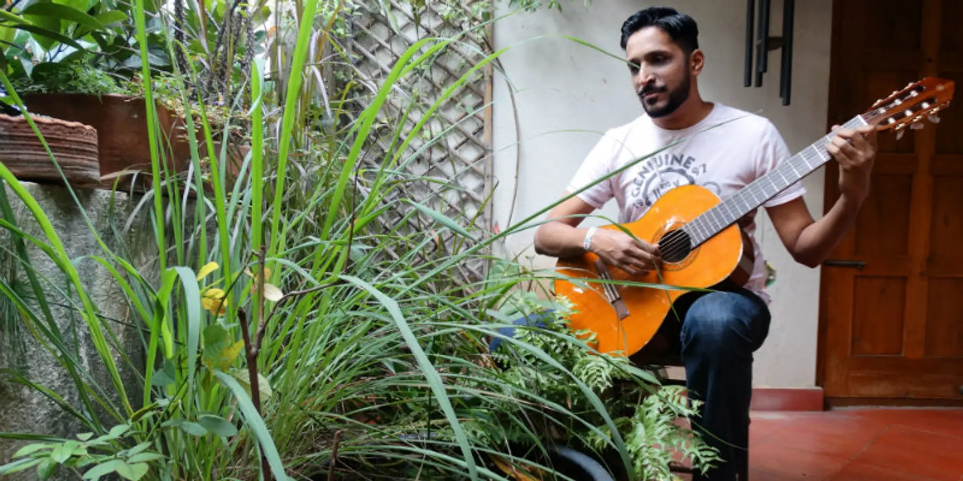 He gave up a career in software to start urban gardening company My Sunny Balcony