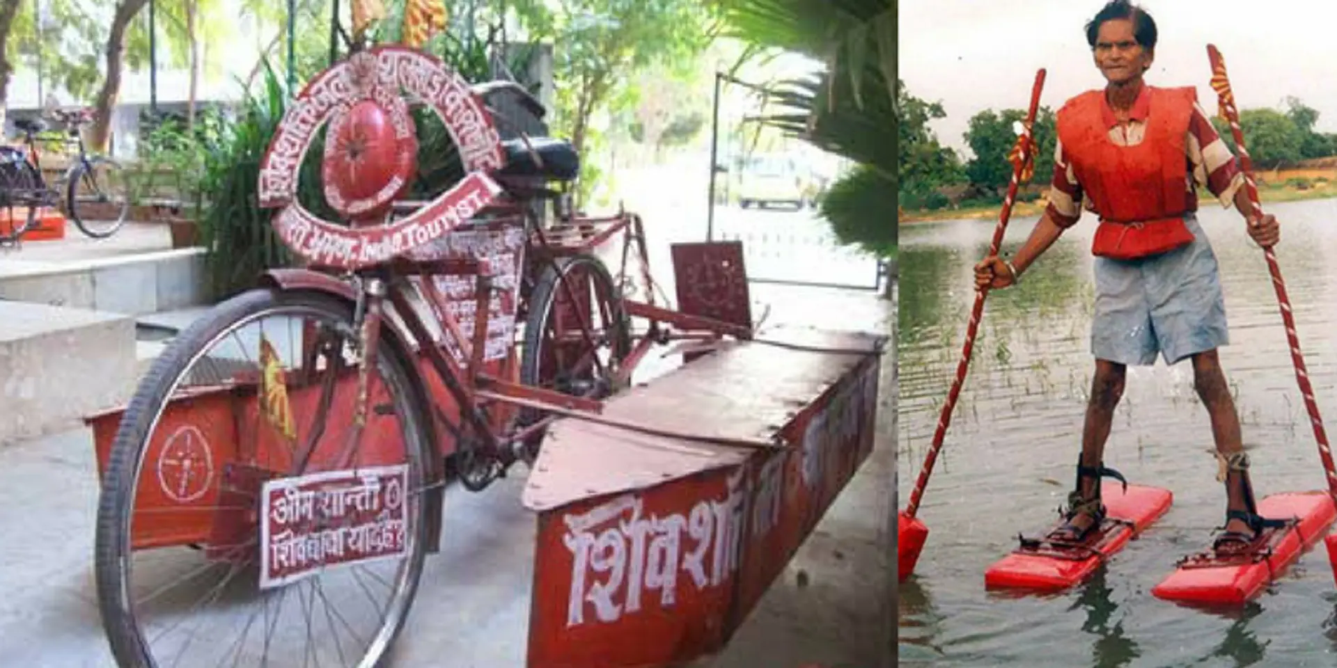 This man invented shoes that can be used to walk on water