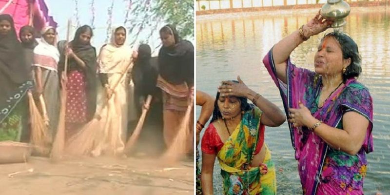 When Muslim women cleaned the ghats of the Ganga for Chhath Puja