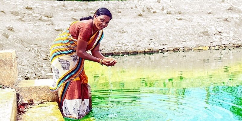The story of a woman who built 9 ponds to save her village