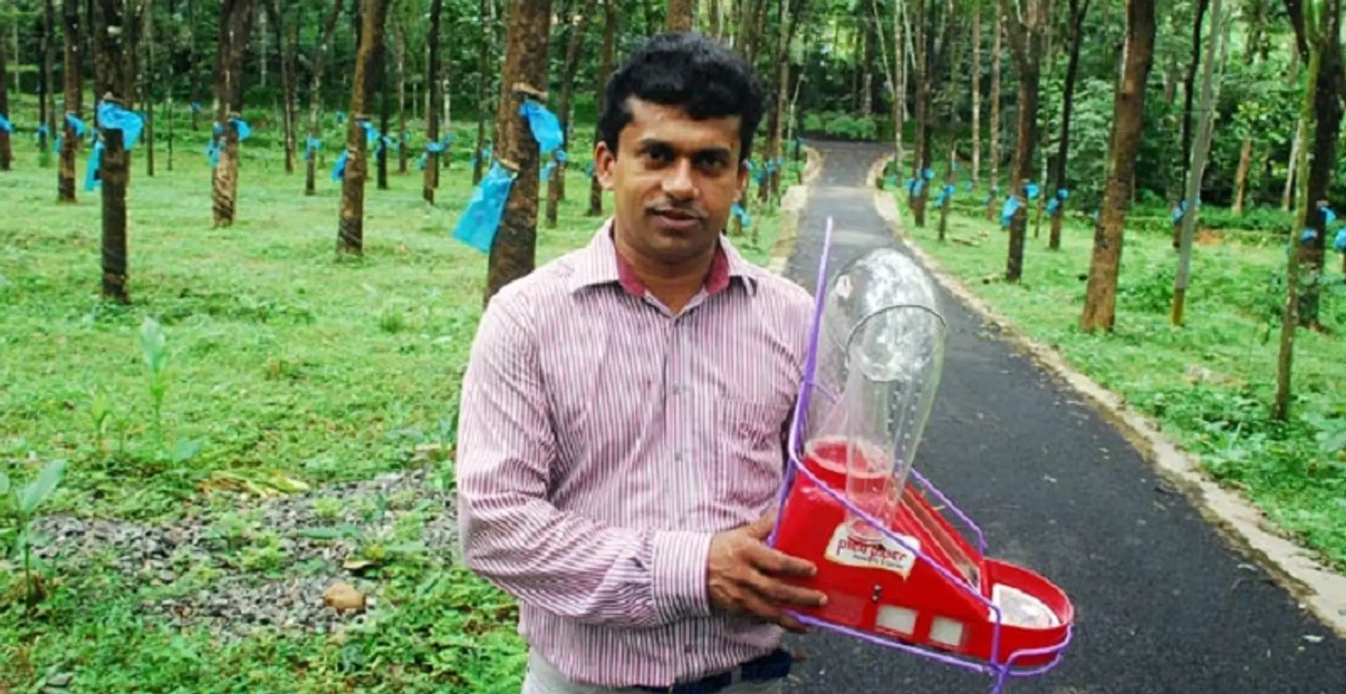 Meet the man who invented a solar mosquito trapper-cum-destroyer