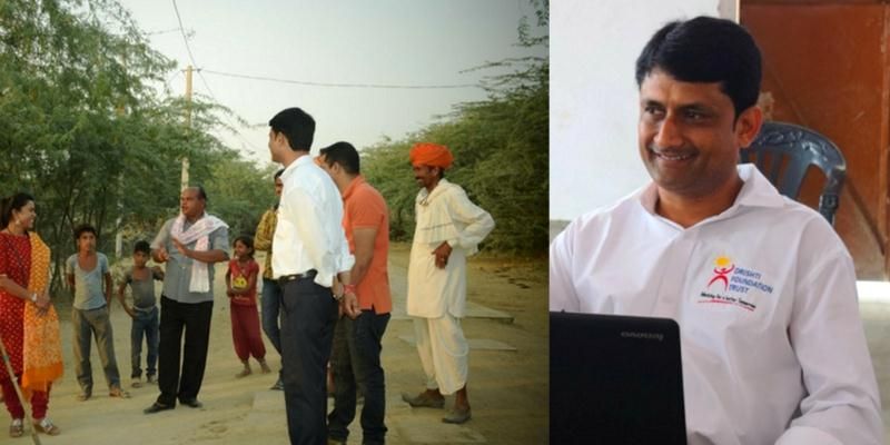 This ex-journalist works extra hours and spends most of his income to educate underprivileged children