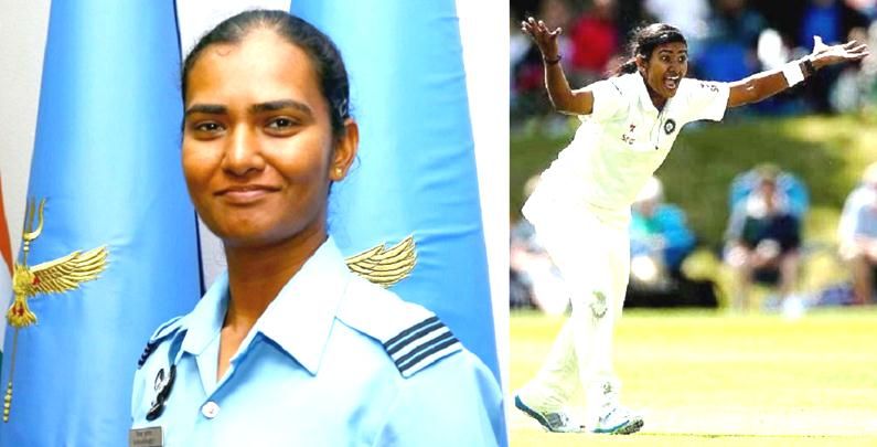 Sky's the limit: meet the Air Force officer who plays cricket for India