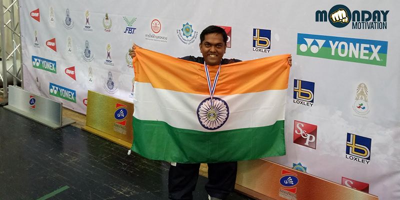 This para-athlete fisherman turned badminton player is making India proud