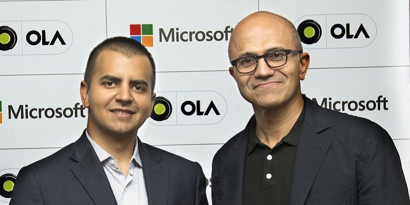 Ola partners with Microsoft to build a connected vehicle platform for car manufacturers