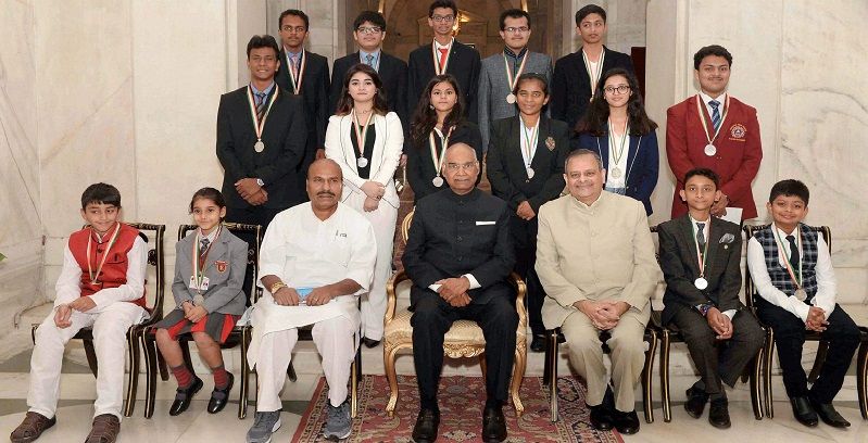 President confers National Child Awards on 16 children, including Zaira Wasim from 'Dangal'