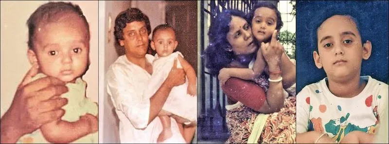 Priyadarshi through his childhood years