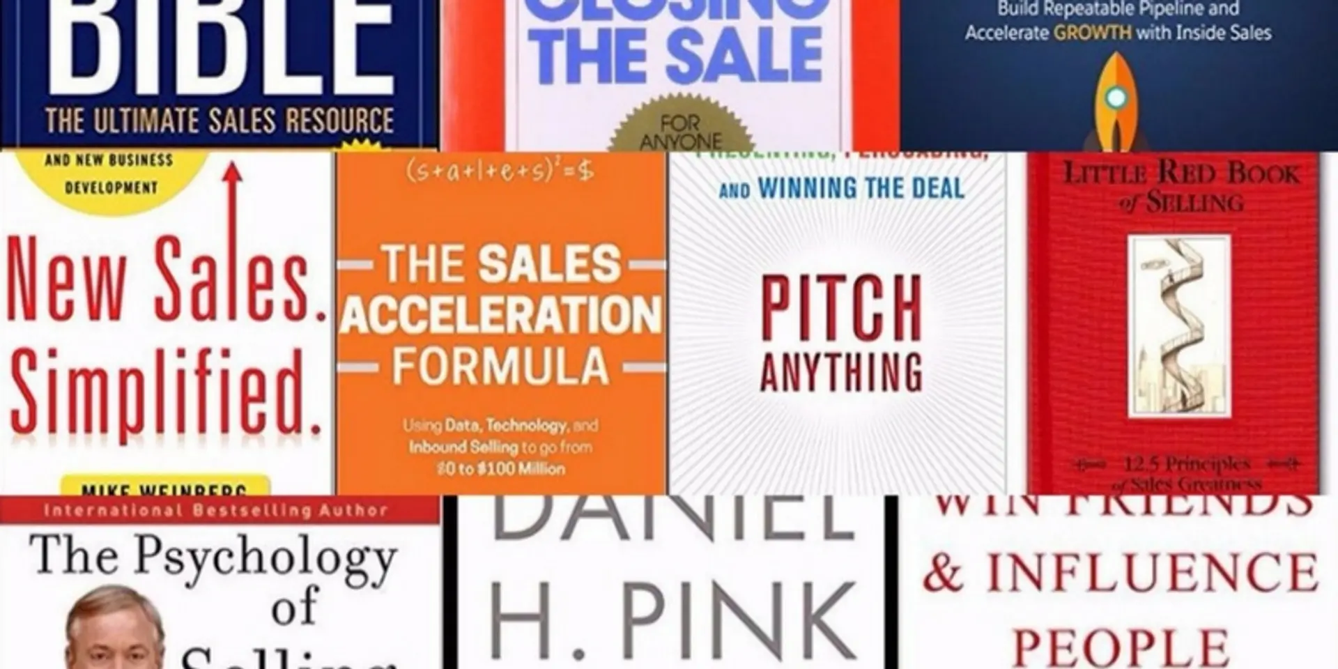 10 books aspiring sales execs need to read pronto
