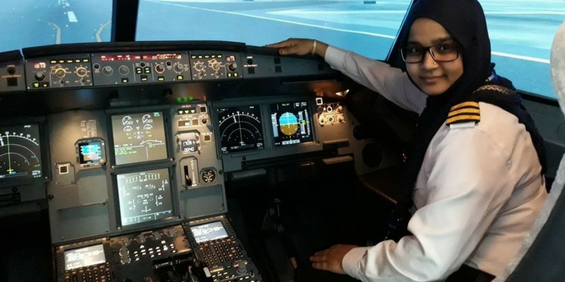 Story of Fatima, who is among India's first commercial pilots