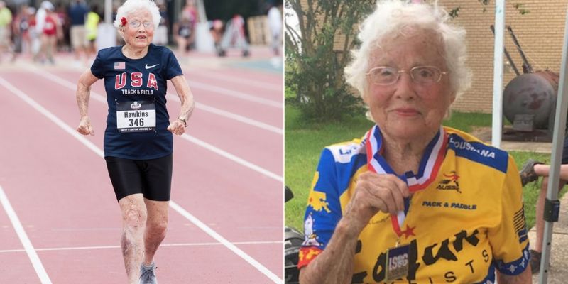 She took up sports at 81, is setting world records at 101: meet Hurricane