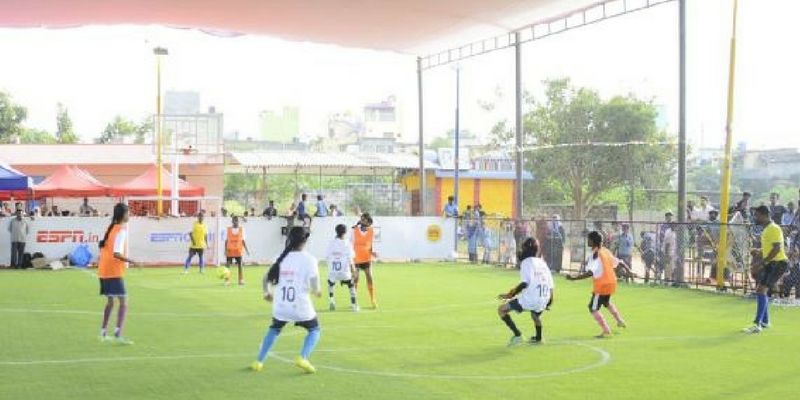 ESPN launches Asia’s first-ever Safe Space - a multifunctional sports arena for the youth of Bandepalya in Bengaluru