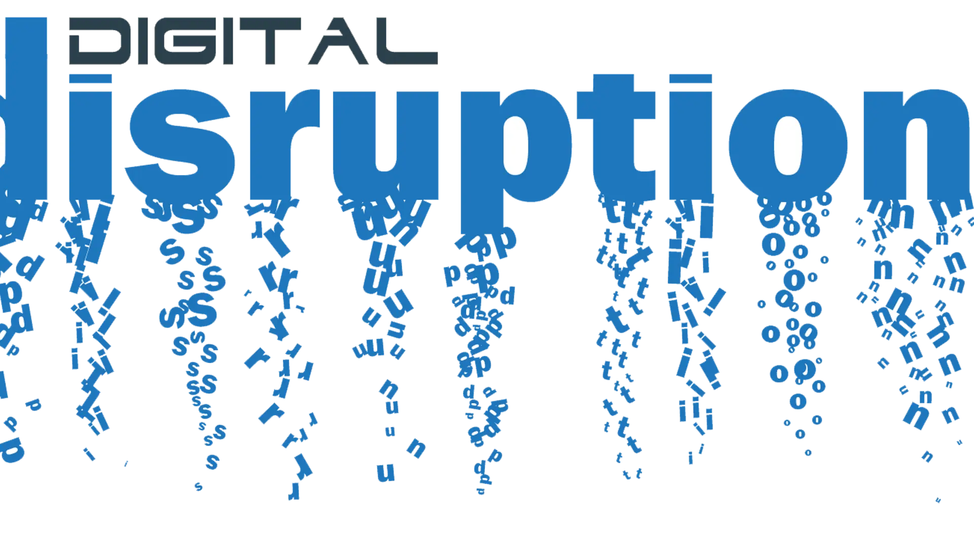 Ride the disruption or be disrupted