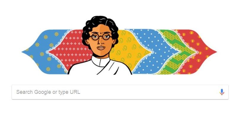 Why Anasuya Sarabhai has been honoured with a Google Doodle