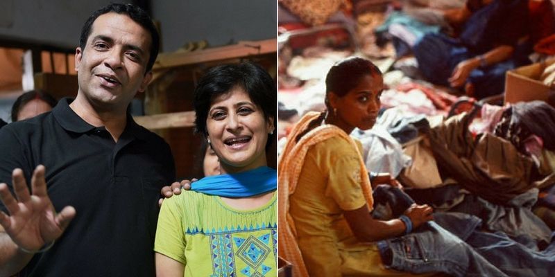 This couple clothes rural India with over 1,500 tonnes of material every year