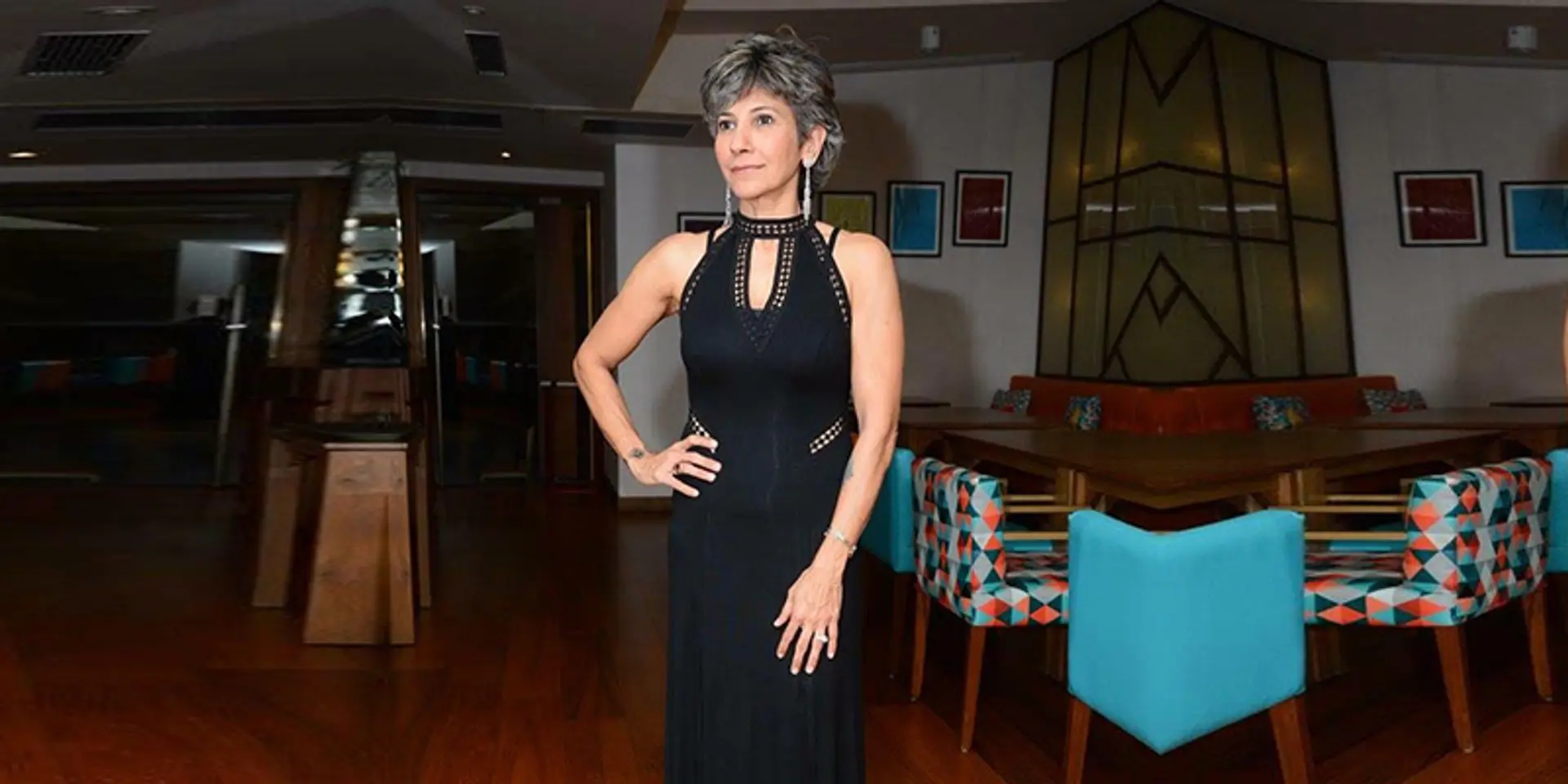 This 51-year-old mother of two is a bodybuilder who will give you serious fitness goals
