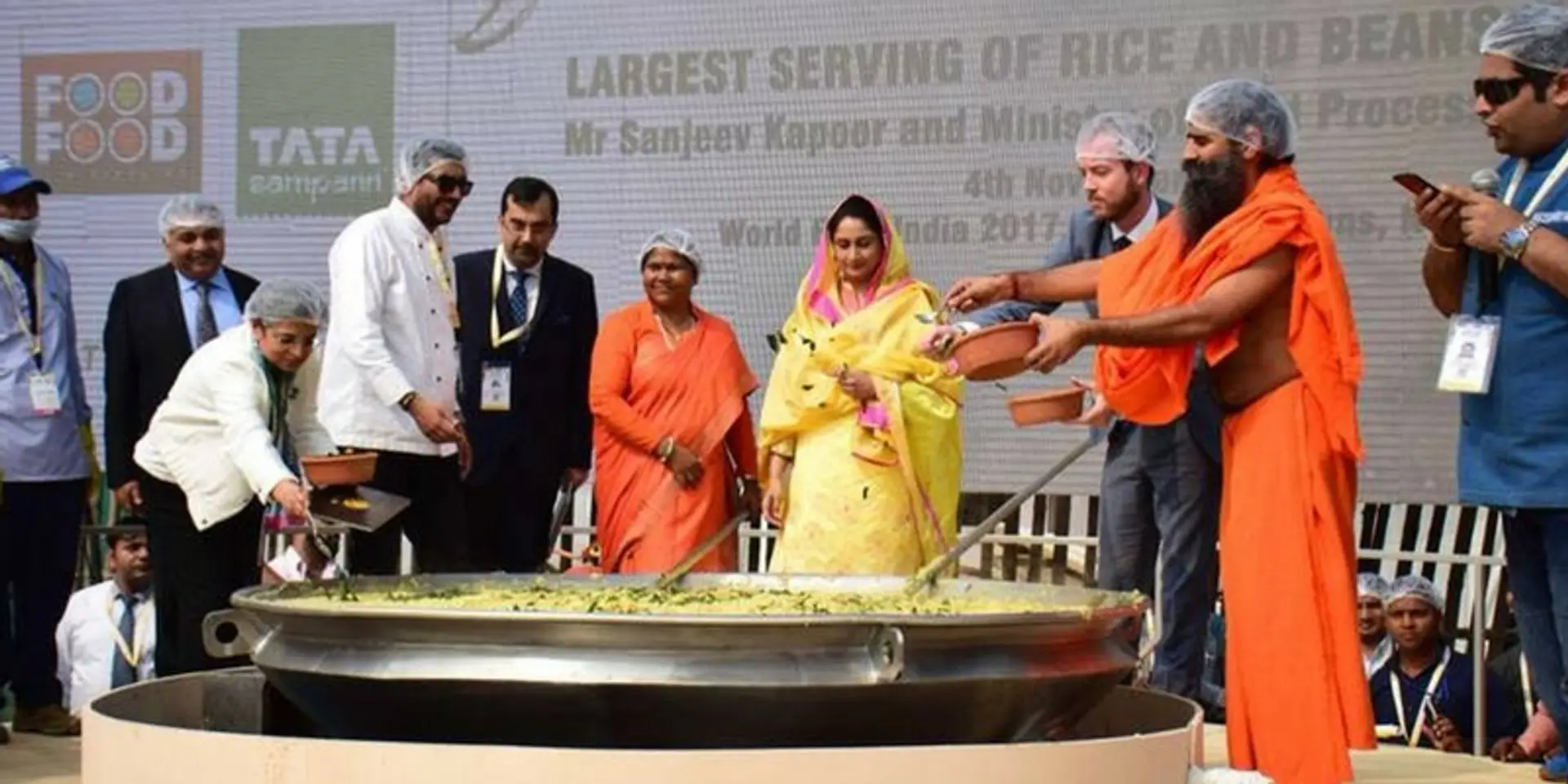 Sanjeev Kapoor cooks 'Brand India superfood' khichdi, distributes it to 60K orphans