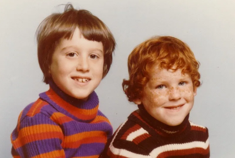 Bruce in his childhood