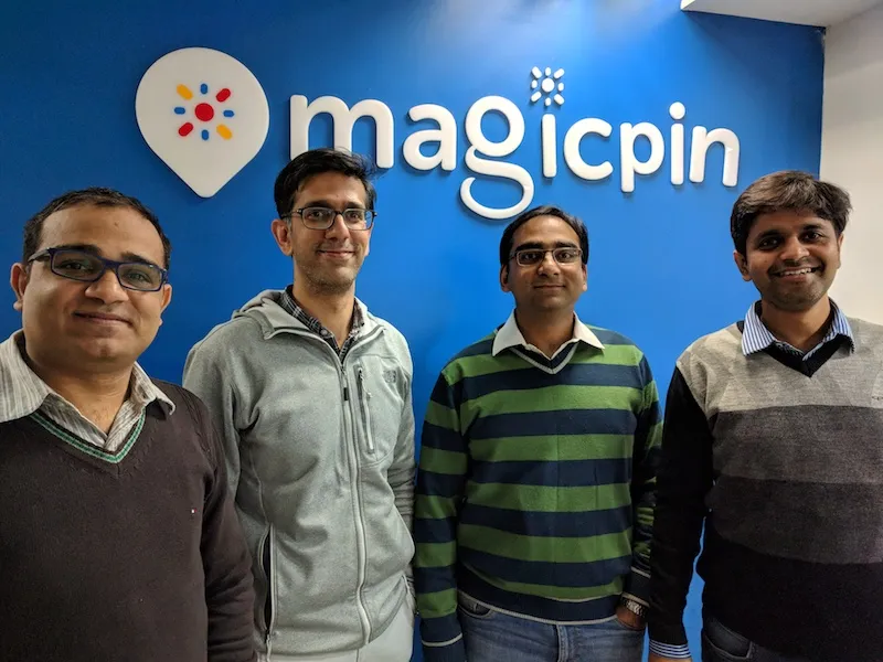 L-R (Abhishek Awasthi (SVP,Head of Engineering), Nipun (CTO), Brij Bhushan (Co-Founder COO), Anshoo Sharma (Co-Founder, CEO)