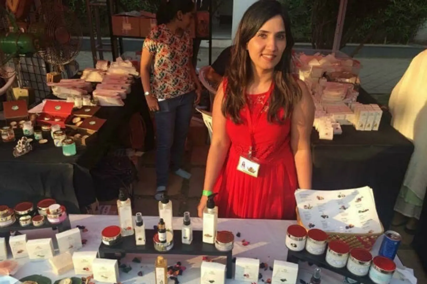 Big on natural beauty, she started up in her kitchen with vegan skincare brand Alanna