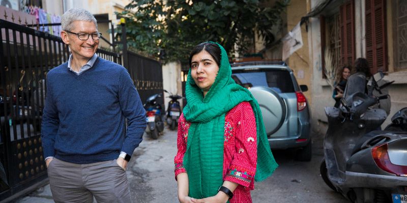 Apple teams up with Malala Fund to support girls’ education, to double support to India, Latin America