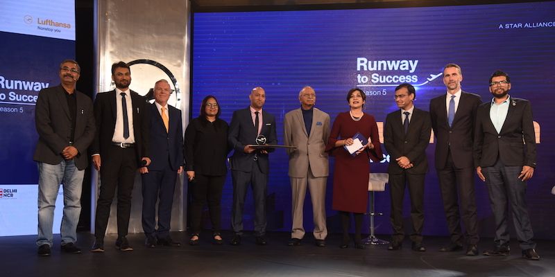 Deep Bajaj of PeeBuddy wins Lufthansa Runway to Success Season 5