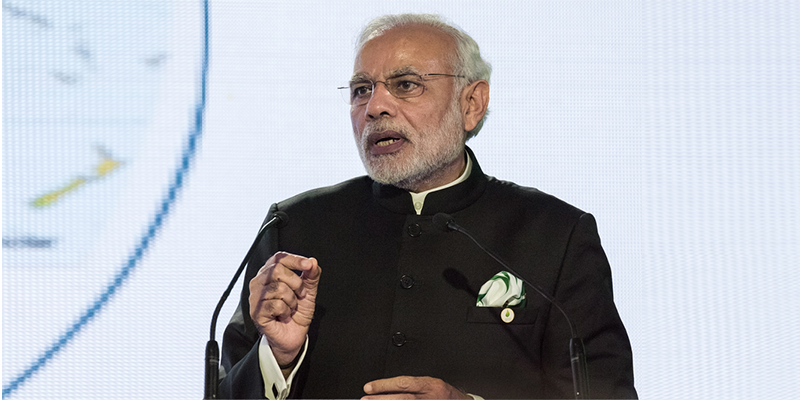 PM Modi praises the growth of Indian spacetech startups