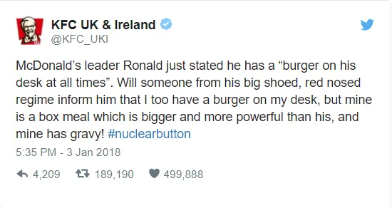 KFC UK Ireland McDonald's on Twitter2