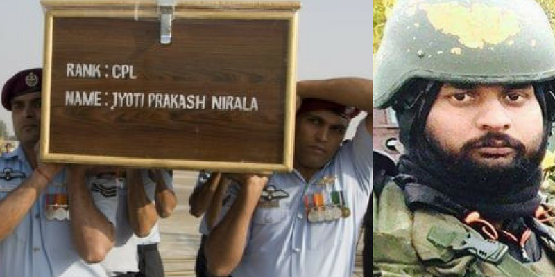 Martyred Corporal Jyoti Prakash Nirala awarded India's highest peacetime military decoration posthumously