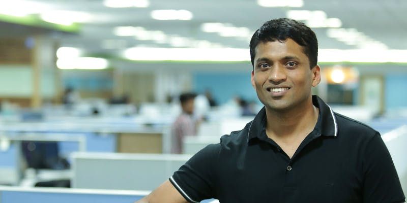 Byju Raveendran newest billionaire of Indian startup ecosystem 