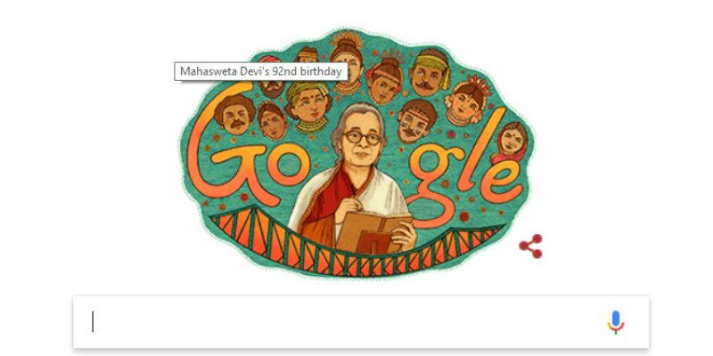 Today’s Google Doodle is on Mahashweta Devi. Here are 5 things to know about this feisty writer