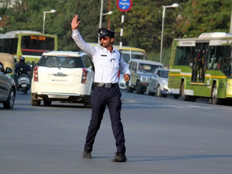 Meet Indore's dancing cop who moonwalks to reduce traffic rule violations