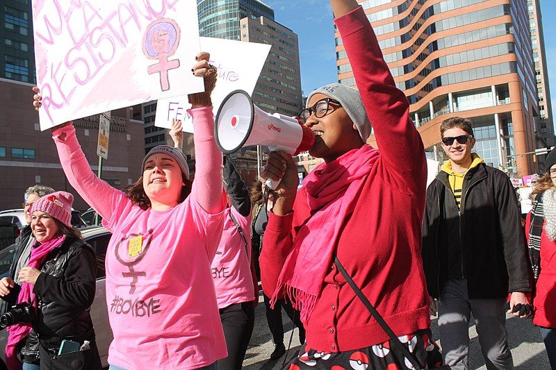In Round Two of the Women’s March, women show anger, rage, defiance, and resilience