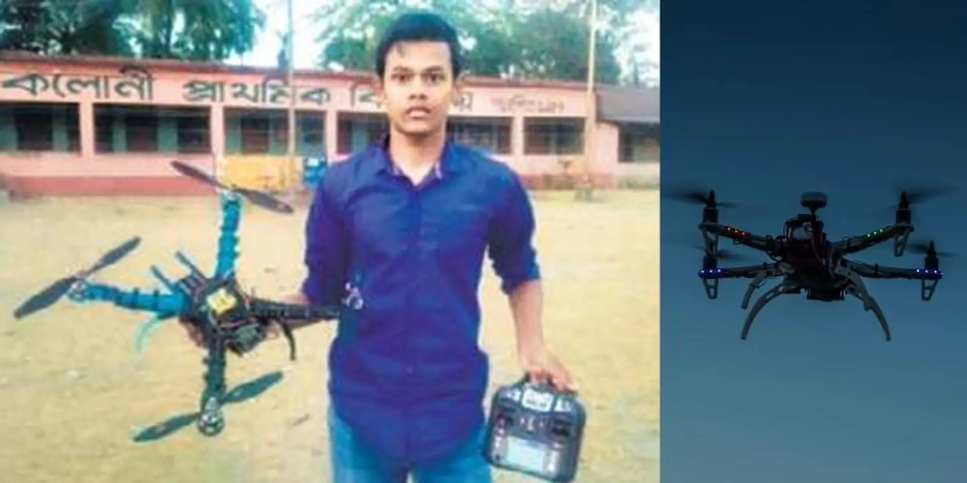 This tea-seller's son, who could not opt for science in Class XI, builds drone to fight dengue