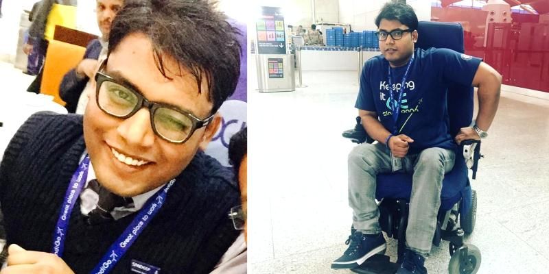Meet India’s first paraplegic person to be employed in the aviation industry
