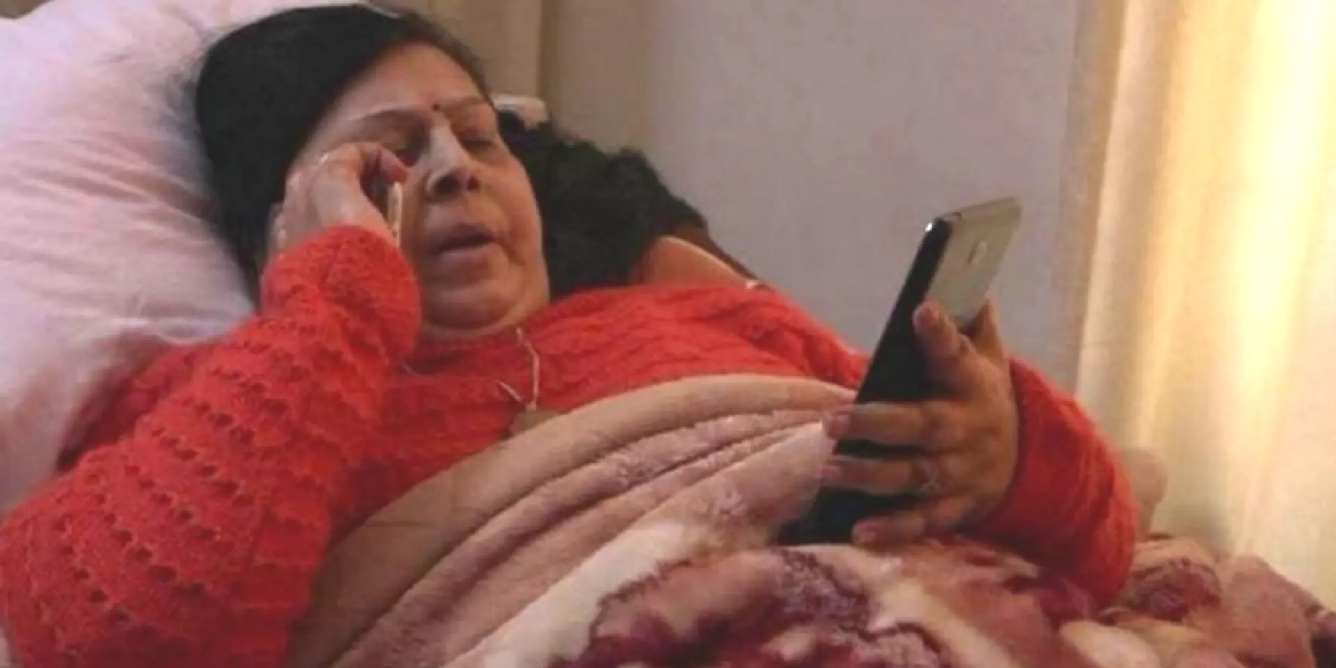 Paralysis-stricken principal Uma Sharma runs her school from bed