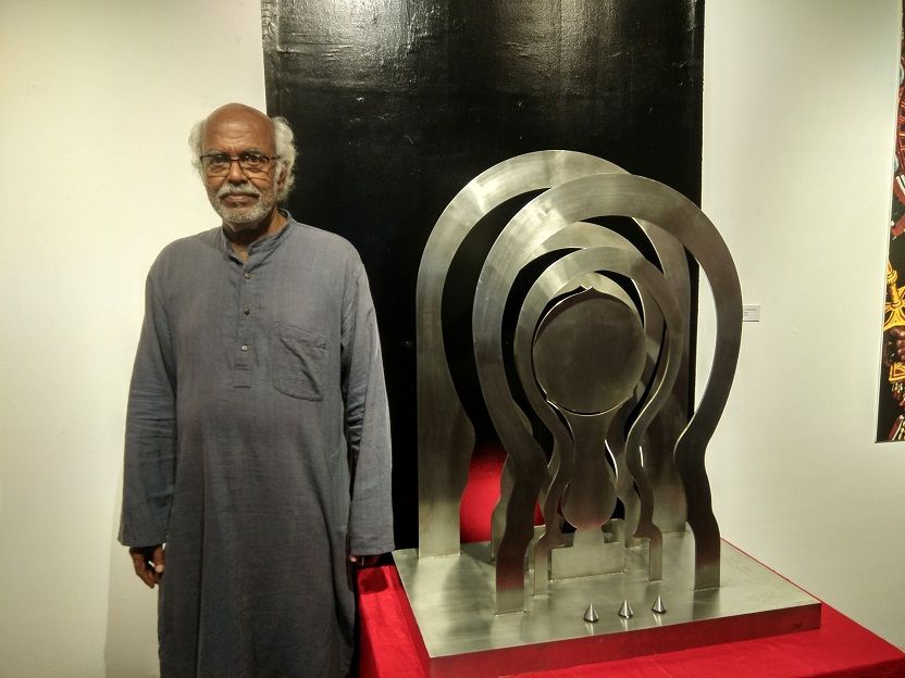 From farm work to global art: the creative journey of steel sculptor Balan Nambiar