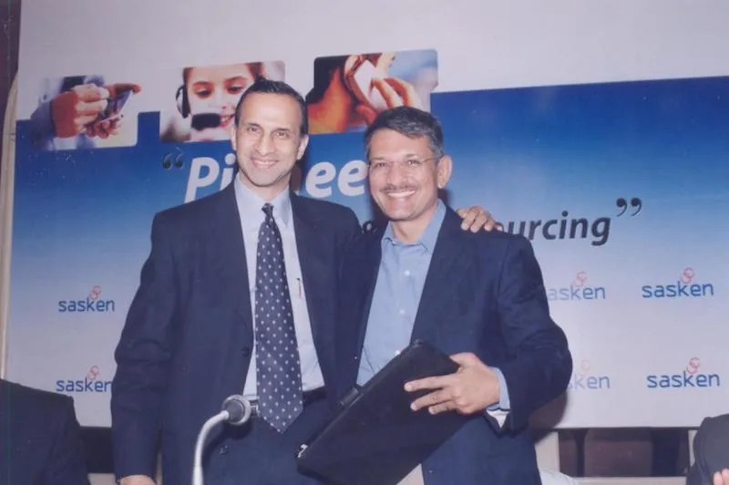 Ashoka Walia, Former MD, Nortel India visits Sasken in 2005