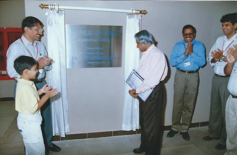Dr APJ Abdul Kalam visits Sasken to Inaugurate Learning Center (4)