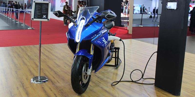 Bengaluru startup Emflux launches India’s first electric superbike Emflux One at Delhi Auto Expo