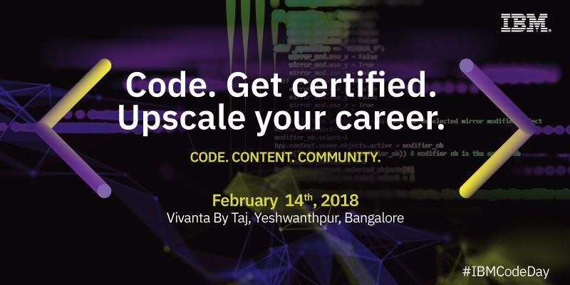 IBM Code Day is your chance to go hands-on with IBM’s latest tech and get a boost in architecting your ideas