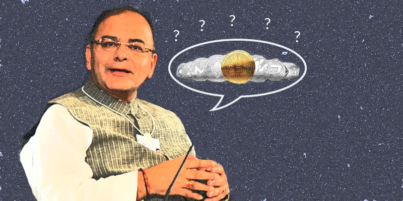 arun jaitley news on cryptocurrency